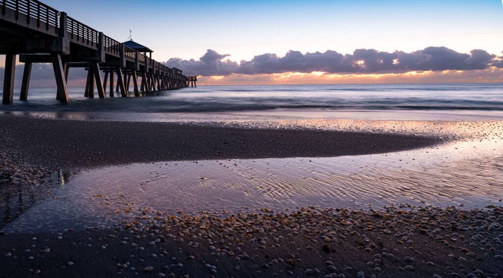 Sunrise Slow Shutter. No neutral density filter needed.