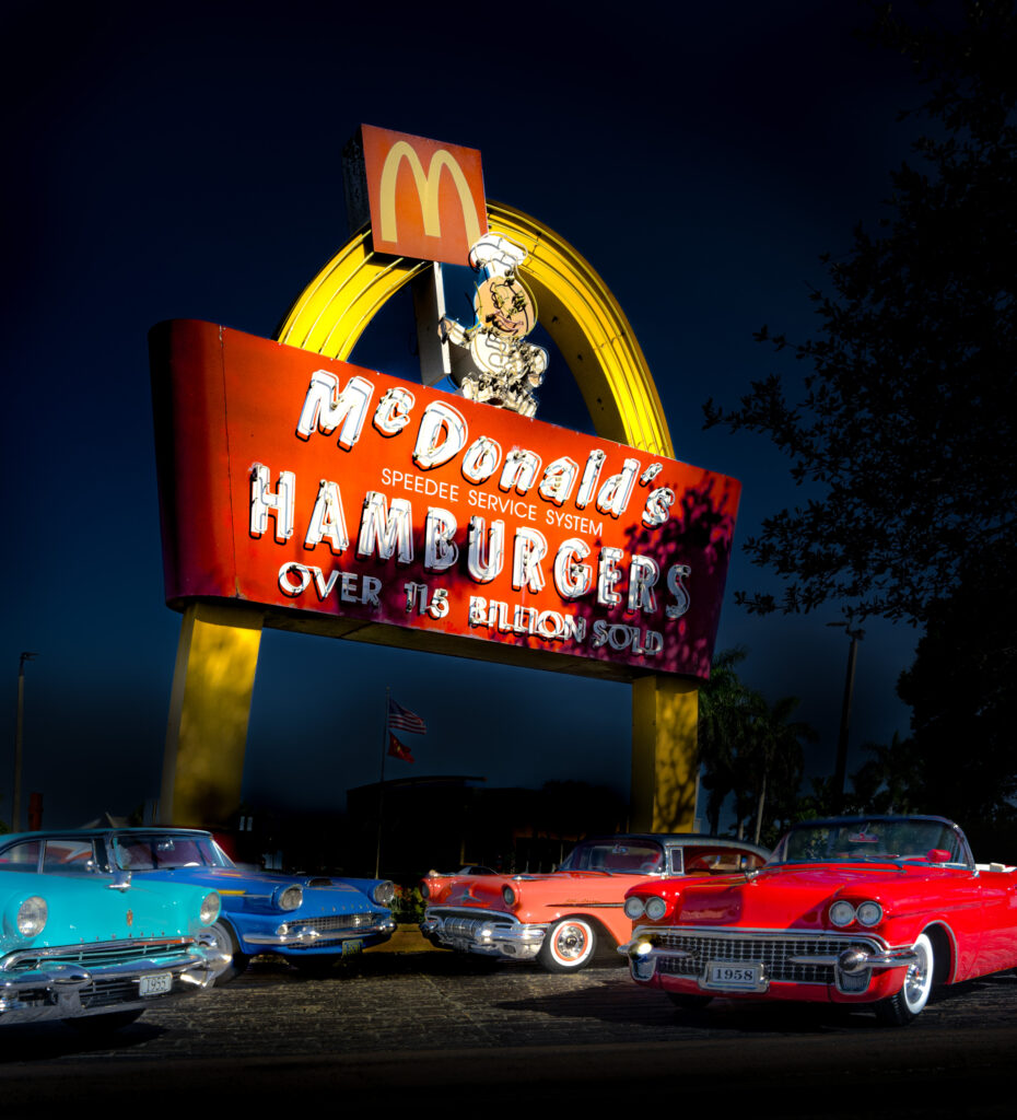 Vintage McDonald's Sign
Vintage Car Show
Die-Cast Photography