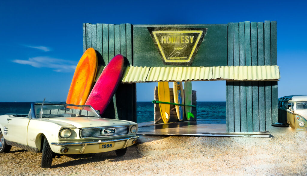 Florida Surfing Safari
Florida 1960's
Die Cast Photography
Toy Car Photography