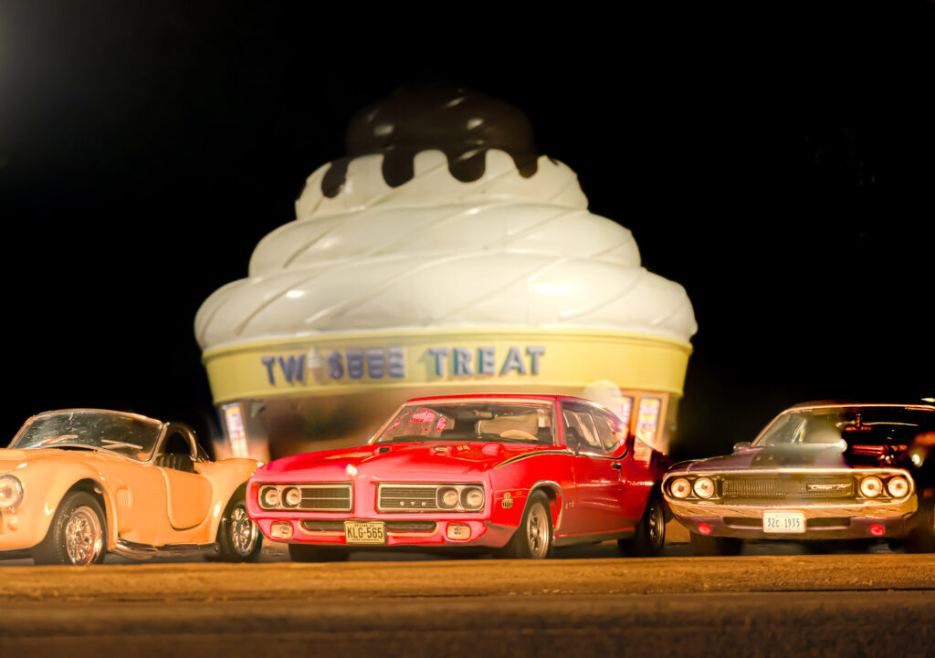 Vintage Cars at Twistee Treat, Port Salerno Florida